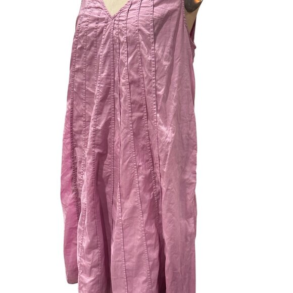 Gap Oversized Pink Maxi Dress – Size Medium – Casual Summer Boho - Picture 3 of 4